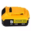 20V 5.0Ah Baterie de schimb pentru DEWALT DCD740,DCD740B,DCD740C1,DCD740N,DCD780,DCD780B,DCD780C2,DCD776,DCD780L2,DCD785C2,DCD785,DCD785M1,DCD785N,DCD785M2,DCD795D2 - imagine 2
