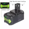 18V 3.0Ah Baterie de schimb pentru Ryobi CCC-1801M,CCC-180L,CCD-1801,CCG-1801M,CCG-180L,CCS-1801/DM,CCS-1801/LM,CCS-1801D,CCS-1801LM,CCW-180L - imagine 2