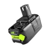 18V 6.0Ah Baterie de schimb pentru Ryobi CHD-1801M,CHI-1802M,CHP-1802M,CHV-180L,CHV-18WDM CJS-180L,CJS-180LM,CJSP-1801QEOM,CJSP-180QEO - imagine 3