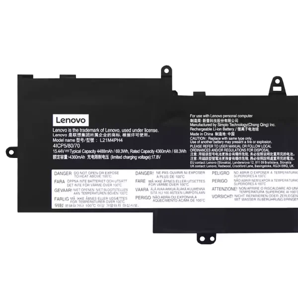 Baterie laptop LENOVO L21M4PH4 L21C4PH4 L21D4PH4 - imagine 3