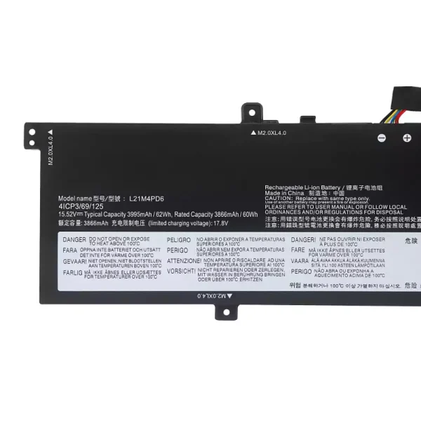 Baterie laptop LENOVO L12M4PD6 - imagine 3