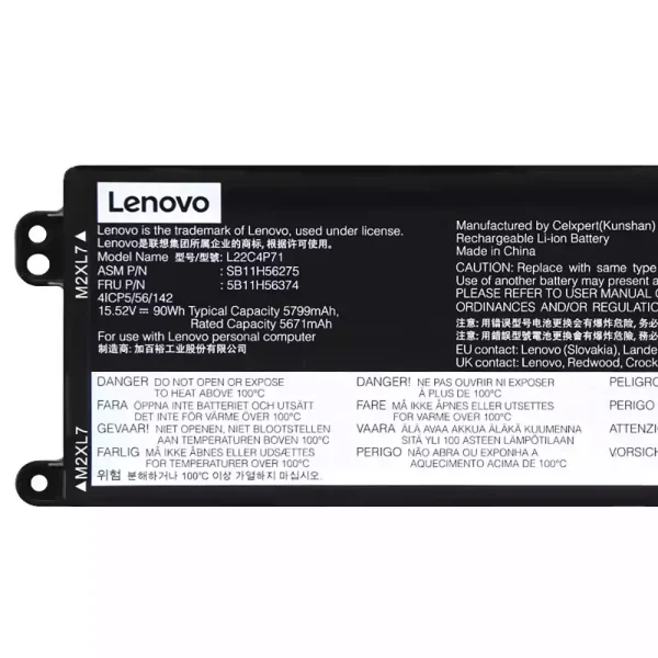 Baterie laptop LENOVO L22C4P71 L22M4P71 - imagine 3