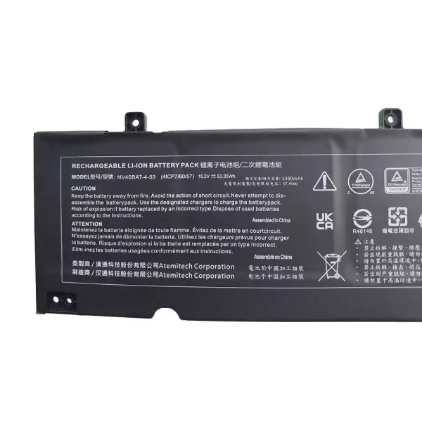 Baterie laptop CLEVO NV40BAT-4-53 - imagine 3