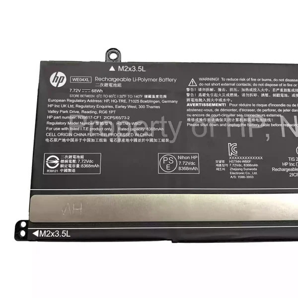 Baterie laptop HP WE04XL HSTNN-WB0F N39857-005 - imagine 3