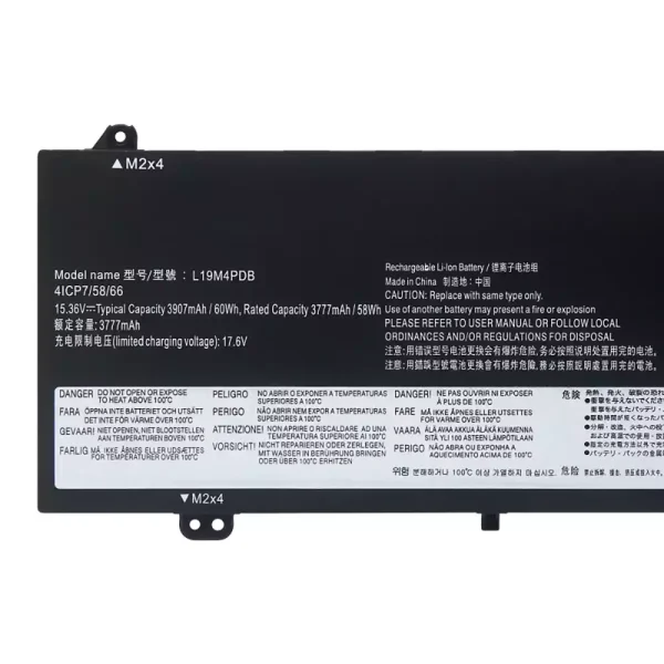 Baterie laptop LENOVO L20M4PDB L20C4PDB - imagine 3