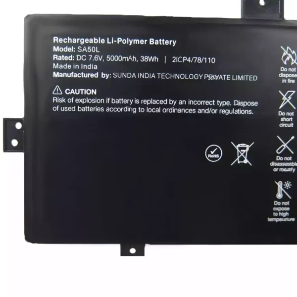 Baterie laptop SA50L - imagine 2