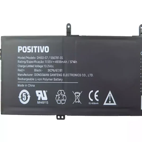 Baterie laptop POSITIVO DN50-57 556781-3S - imagine 3