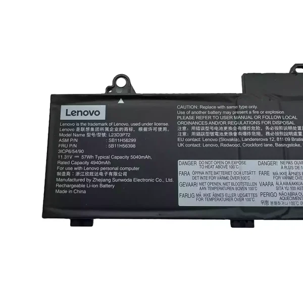 Baterie laptop Lenovo L23D3P72 L23M3P70 L22D3P71 - imagine 2