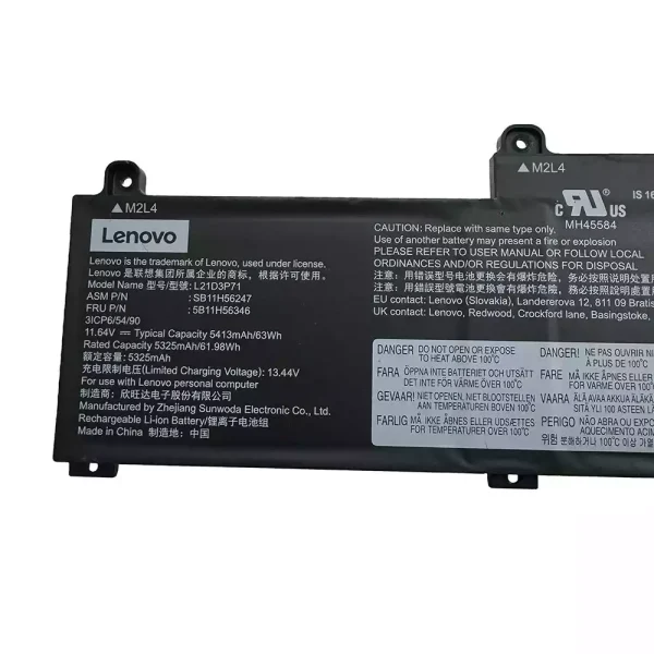 Baterie laptop Lenovo L21D3P71 SB11H56247 5B11H56346 - imagine 3