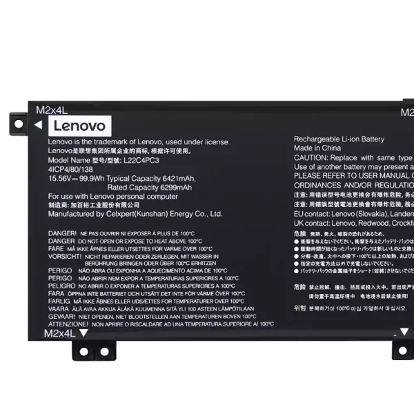 Baterie laptop LENOVO L22C4PC3 L22D4PC3 L22M4PC3 - imagine 3