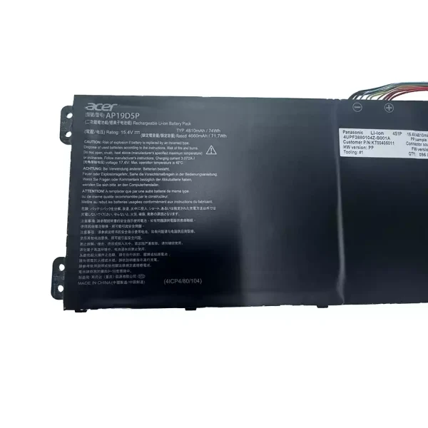 Baterie laptop ACER AP19D5P - imagine 3