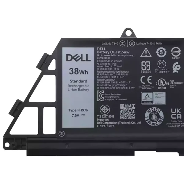 Baterie laptop DELL FH97R 76KVG 599M7 - imagine 3