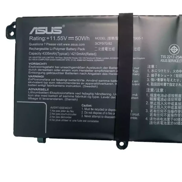 Baterie laptop ASUS C31N1905-1 - imagine 2