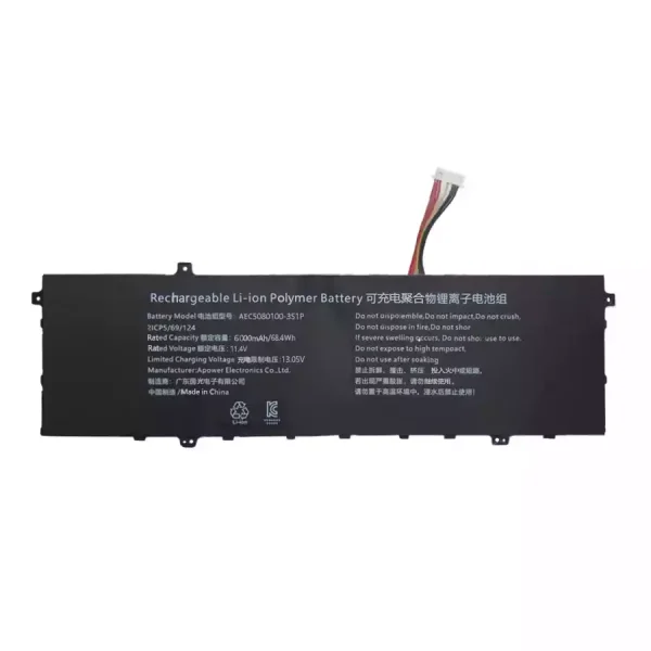 Baterie laptop AEC5080100-3S1P