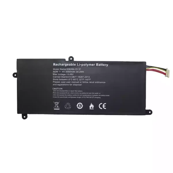 Baterie laptop 536264-3S1P