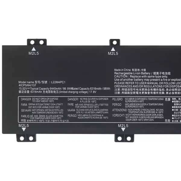 Baterie laptop LENOVO L22M4PC1 L22D4PC1 L22X4PC1 - imagine 3