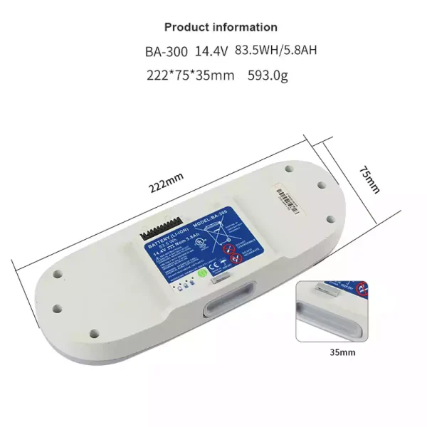 Baterie de schimb pentru Inogen Oxygen Machine 1400-1020 1400-1030 1400-1000 - imagine 2