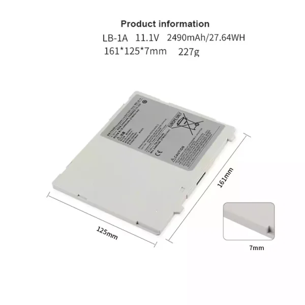 Baterie de schimb pentru Canon CXDI-401C CXDI-401G CXDI-50G CXDI-501C CXDI-55G - imagine 2