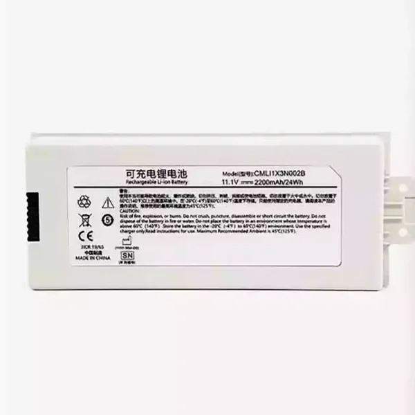 Baterie de schimb pentru COMEN 022-000118-00 022-000108-00 CMLI1X3N002B