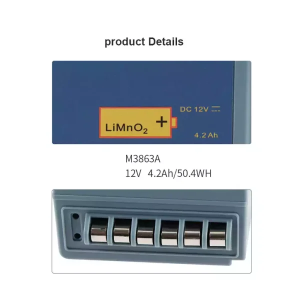 Baterie de schimb pentru Philips HeartStart FR2 HeartStart FR2+ M3860A M3861A M3863A M3840A M3841A - imagine 4