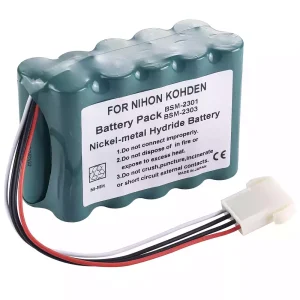 Baterie de schimb pentru Nihon Kohden WS-231P,QI-231P,QI-236P,BSM-73
