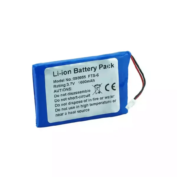 Baterie de schimb pentru EDAN 593855 1ICP6/39/55 FTS-3 FTS-6 - imagine 3