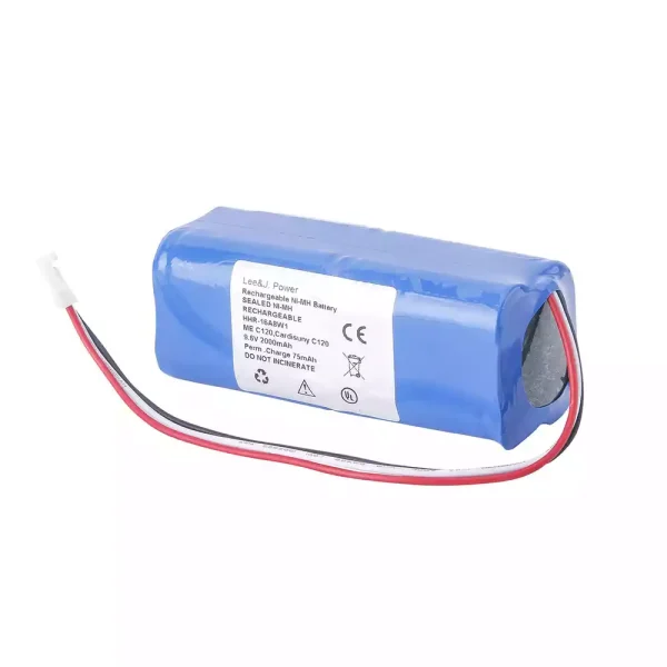 Baterie de schimb pentru Fukuda HHR-16A8W1,Fukuda ME Cardisuny C-120,ME C120 - imagine 3
