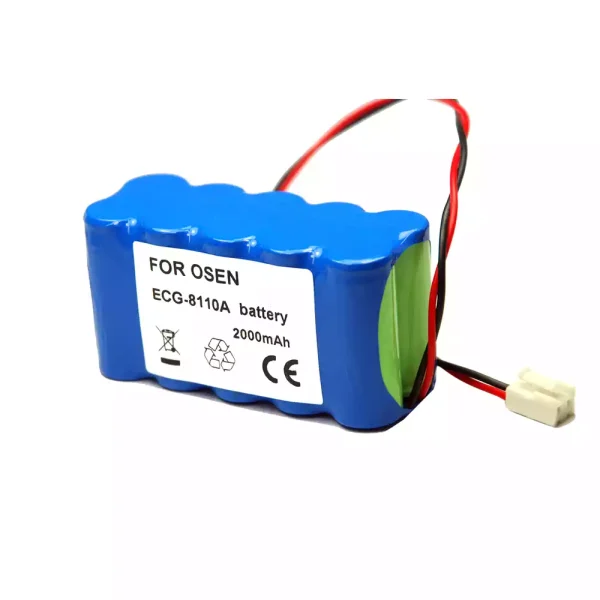 Baterie de schimb pentru OSEN ECG-8110 ECG-8110A ECG-8130A - imagine 2