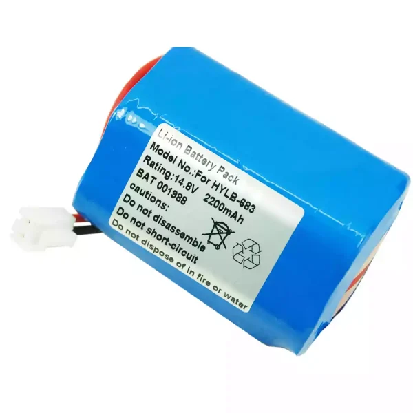 Baterie de schimb pentru Biocare ECG-1200,ECG-1210,ECG-1201,FM-801 - imagine 2