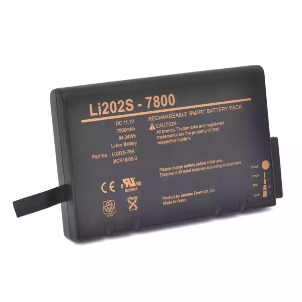 Baterie de schimb pentru Spacelabs LI202S-7800,LI202S-78A,146-0127-00 - imagine 2