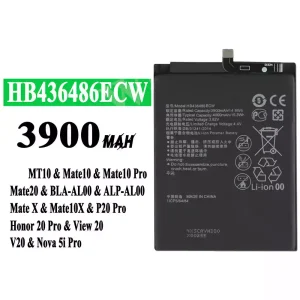 Baterie telefon mobil HB436486ECW pentru HUAWEI Mate 10/Mate 10 Pro/Mate 10X/Mate 20/P20 Pro/P20 Pro Leather Limited Edition/Honor 20 Pro/Honor View 20/Honor V20/Nova 5i Pro/Nova 5z