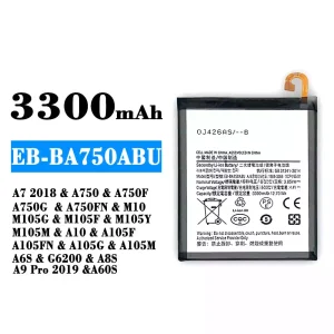 Baterie telefon mobil EB-BA750ABU pentru Samsung A7 2018/A8S/A9 Pro 2019/A60S