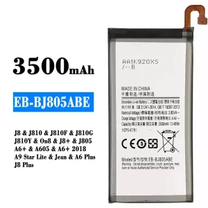 Baterie telefon mobil EB-BJ805ABE pentru Samsung J8/J810/J810F/J810G/J810Y/On8/J8+/J805/A6+/A605/A6+ 2018/A9 Star Lite/Jean/A6 Plus/J8 Plus