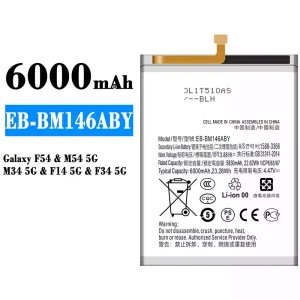 Baterie telefon mobil EB-BM146ABY pentru Samsung Galaxy F54/M54 5G/M34 5G/F14 5G/F34 5G