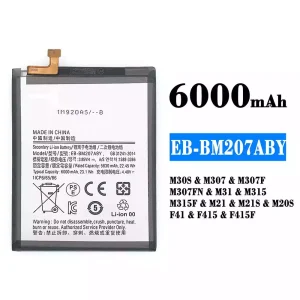 Baterie telefon mobil EB-BM207ABY pentru Samsung M30S/M21/M21S/F41