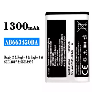 Baterie telefon mobil AB663450BA pentru Samsung Rugby 2/Rugby 3/Rugby 4