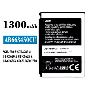 Baterie telefon mobil AB663450CU pentru Samsung SCH-i780/SCH-i788/FT-C6620/GT-C6625