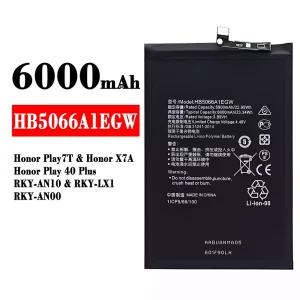 Baterie telefon mobil HB5066A1EGW pentru HUAWEI Honor Play 7T/ Honor X7A/Honor Play 40 Plus
