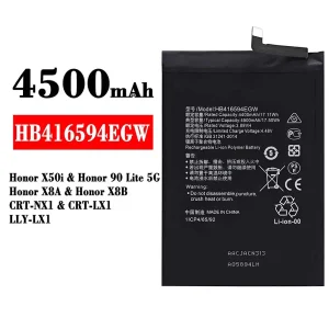 Baterie telefon mobil HB416594EGW pentru HUAWEI Honor X50i / Honor 90 Lite 5G /Honor X8A / Honor X8B
