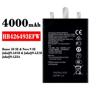 Baterie telefon mobil HB426493EFW pentru HUAWEI Honor 50 SE / Nova 9 SE