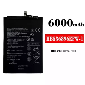 Baterie telefon mobil HB536896EFW-1 pentru HUAWEI NOVA Y70