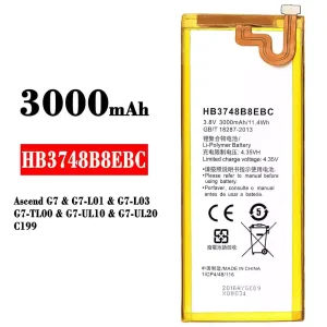 Baterie telefon mobil HB3748B8EBC pentru HUAWEI Ascend G7