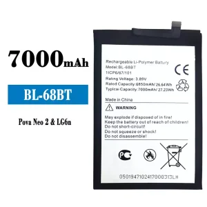 Baterie telefon mobil BL-68BT pentru Tecno Pova Neo 2