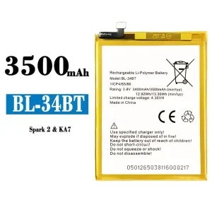 Baterie telefon mobil BL-34BT pentru Tecno KA7 / Spark 2