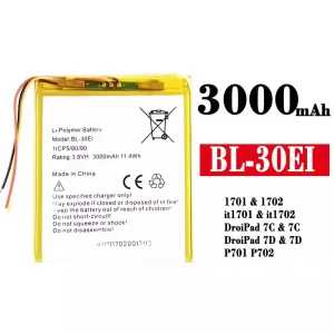 Baterie telefon mobil BL-30EI pentru Tecno 1701 / 1702 / it1701 / it1702 / DroiPad 7C / 7C / DroiPad 7D / 7D / P701 / P702
