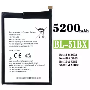 Baterie telefon mobil BL-51BX pentru Infinix Note 8 / Note 8i / Hot 10