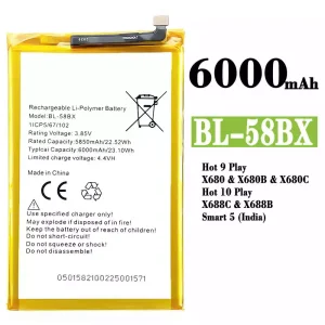 Baterie telefon mobil BL-58BX pentru Infinix Hot 9 Play /Hot 10 Play