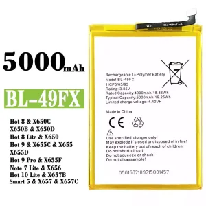 Baterie telefon mobil BL-49FX pentru Infinix Hot 8 /Hot 8 Lite / Hot 9 / Hot 9 Pro  / Note 7 Lite / Hot 10 Lite / Smart 5