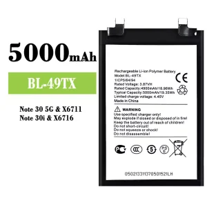 Baterie telefon mobil BL-49TX pentru Infinix Note 30 5G / Note 30i