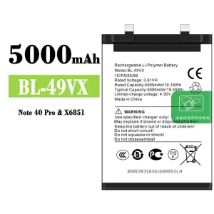 Baterie telefon mobil BL-49VX pentru Infinix Note 40 Pro